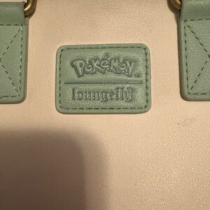 Loungefly Pokémon Mint Green and Cream Backpack